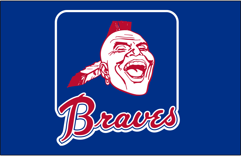 Atlanta Braves 1966-1984 Primary Dark Logo fabric transfer
